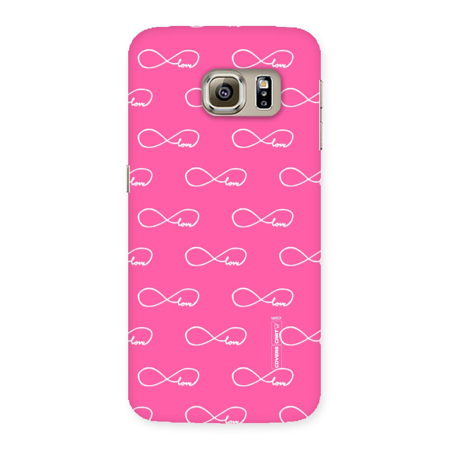 Infinity Love Back Case for Samsung Galaxy S6 Edge