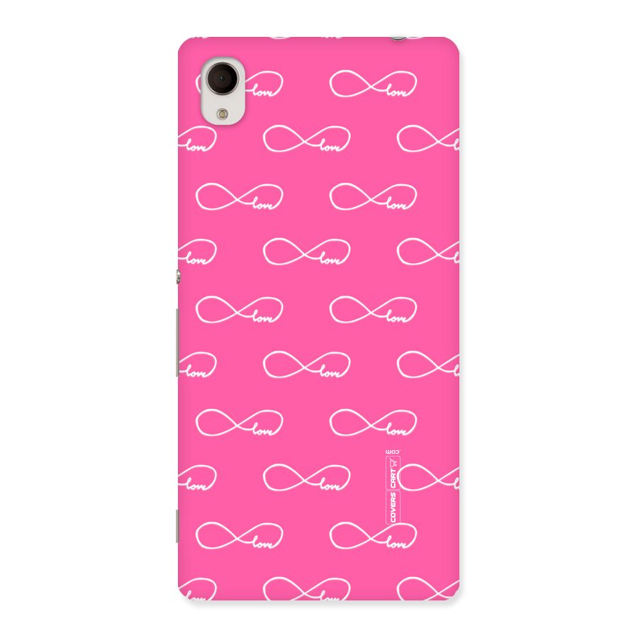 Infinity Love Back Case for Sony Xperia M4
