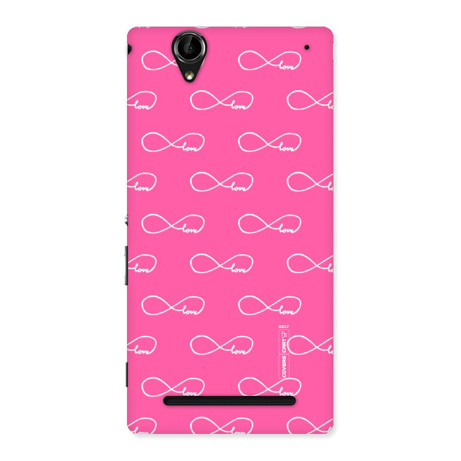 Infinity Love Back Case for Sony Xperia T2