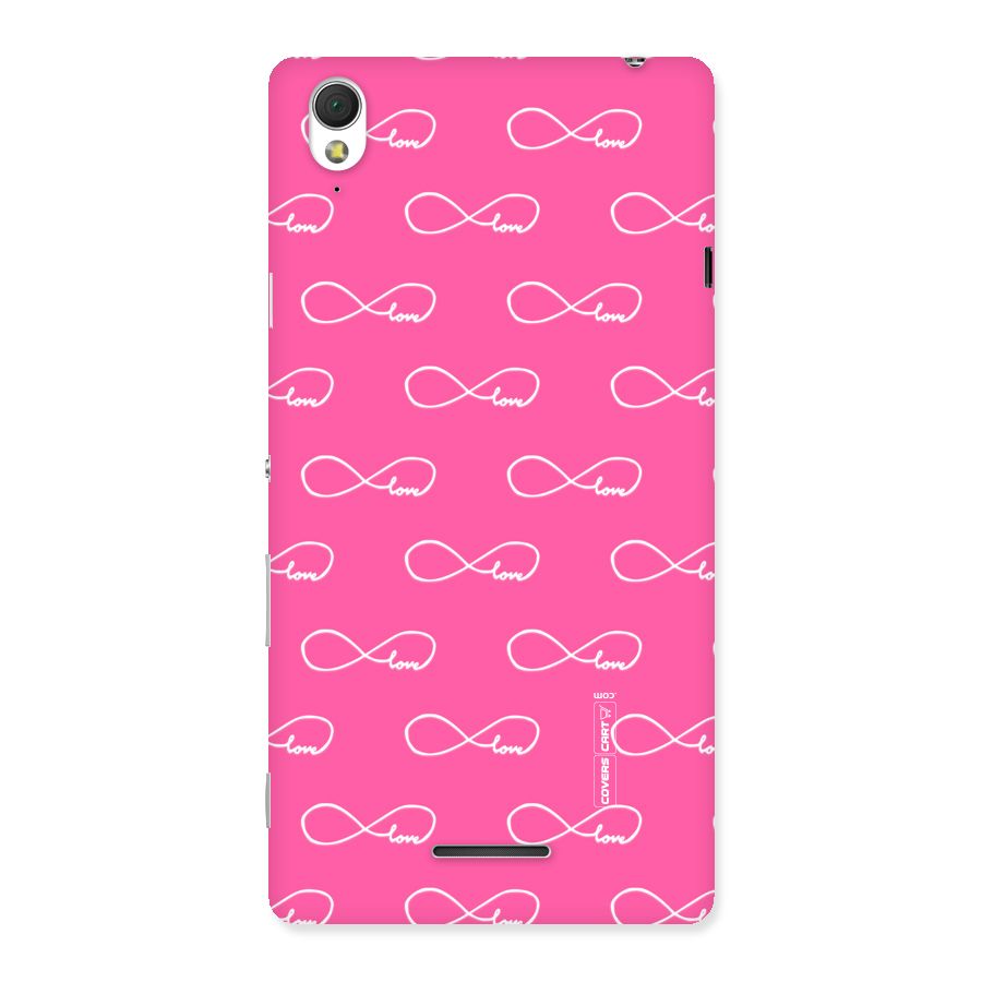 Infinity Love Back Case for Sony Xperia T3