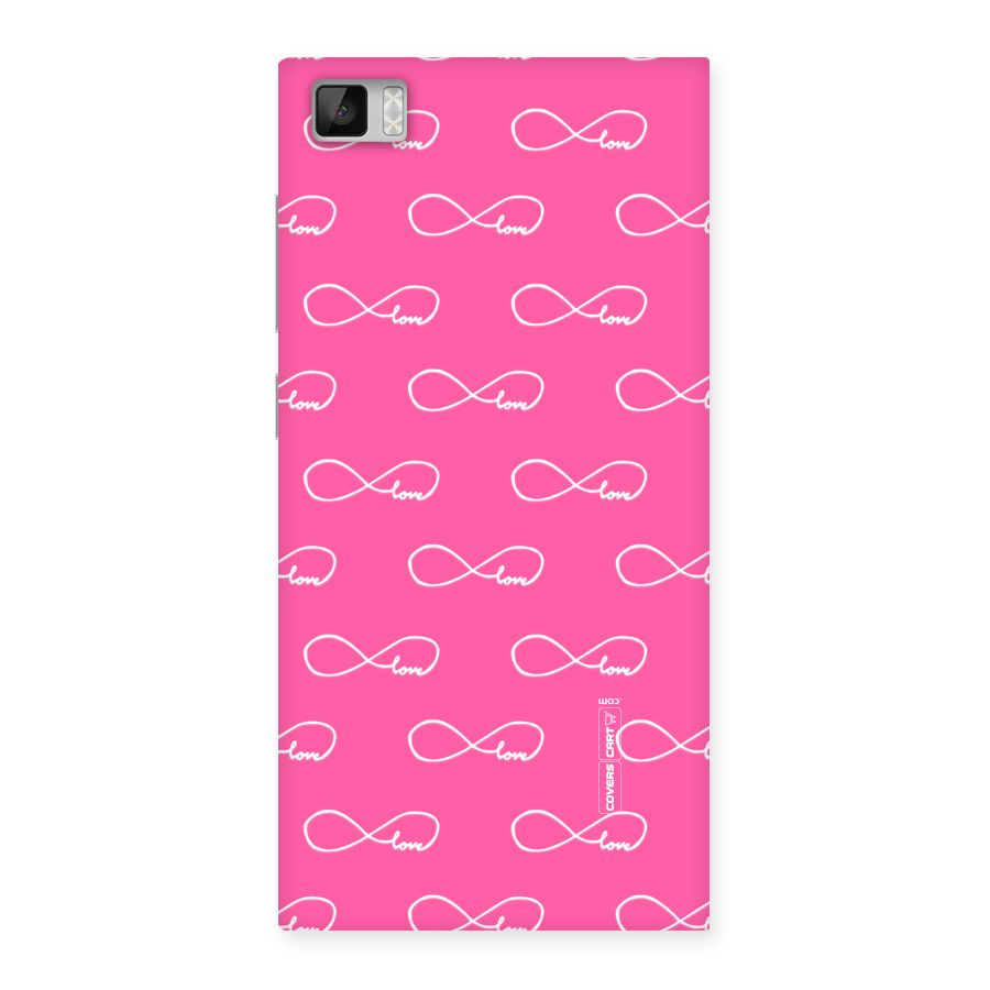 Infinity Love Back Case for Xiaomi Mi3