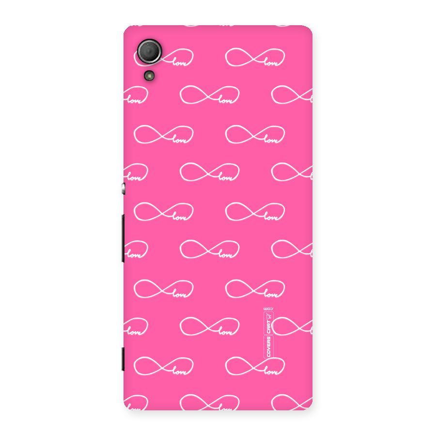 Infinity Love Back Case for Xperia Z4