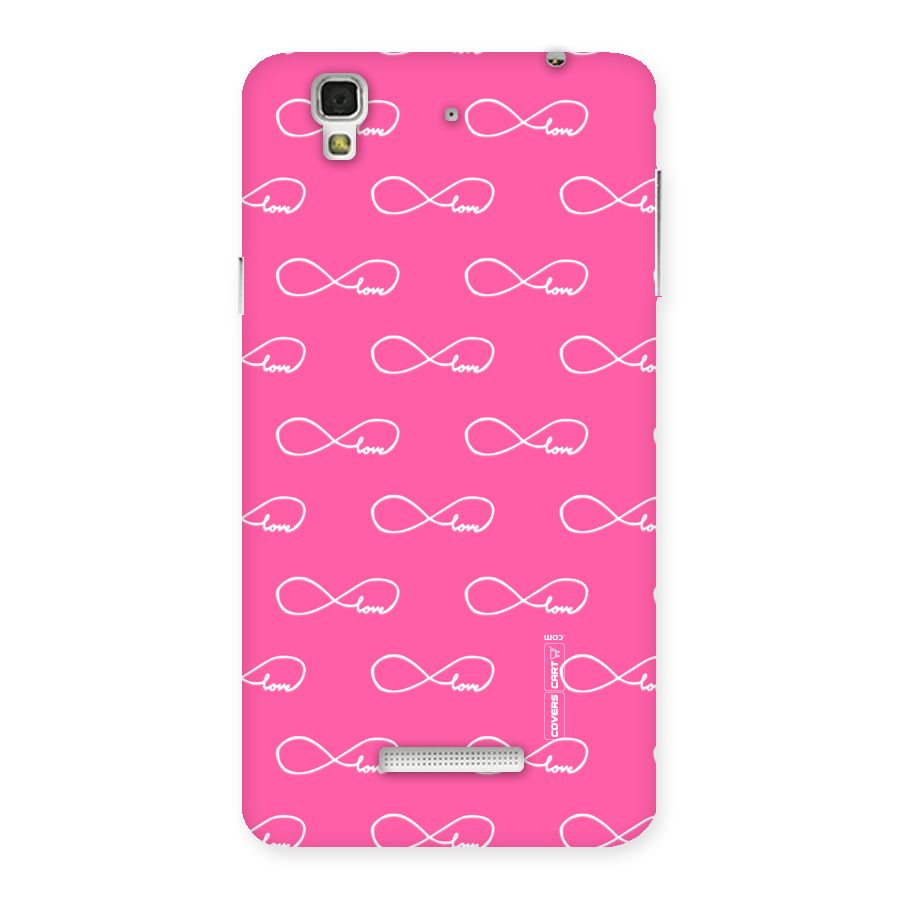 Infinity Love Back Case for YU Yureka Plus