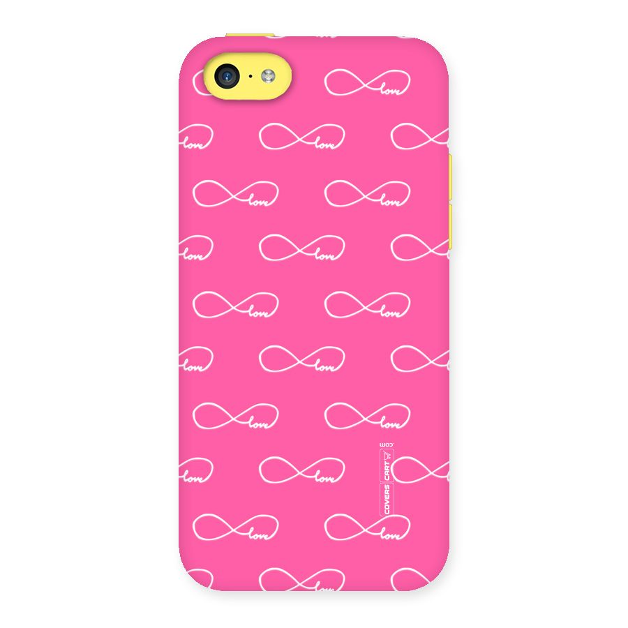 Infinity Love Back Case for iPhone 5C