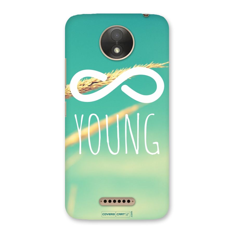 Infinity Young Back Case for Moto C Plus