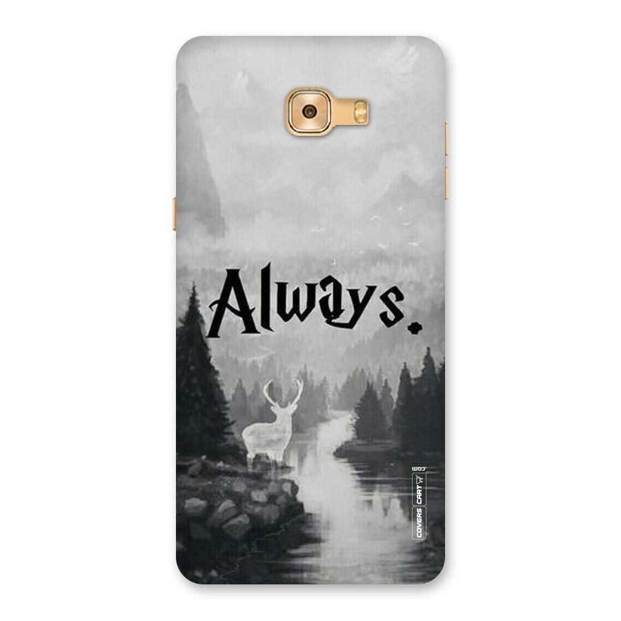Invisible Deer Back Case for Galaxy C9 Pro