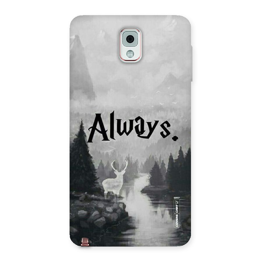 Invisible Deer Back Case for Galaxy Note 3