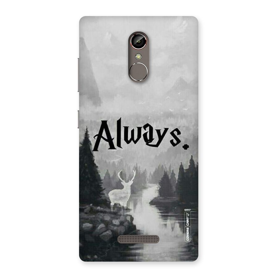 Invisible Deer Back Case for Gionee S6s