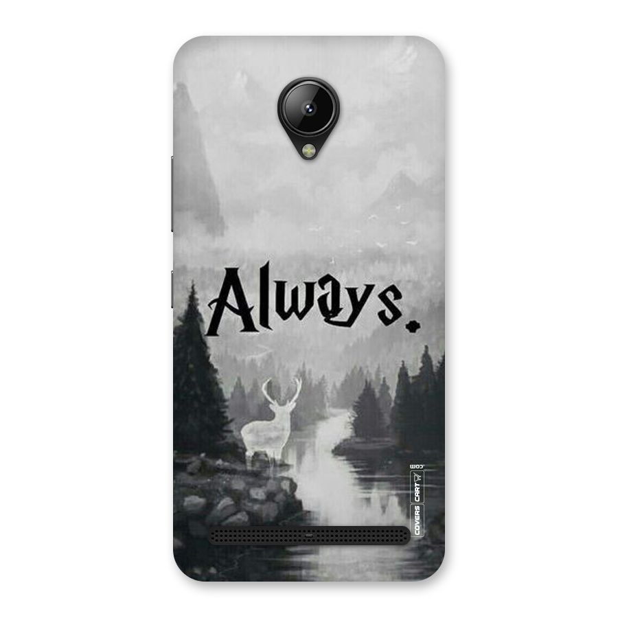 Invisible Deer Back Case for Lenovo C2