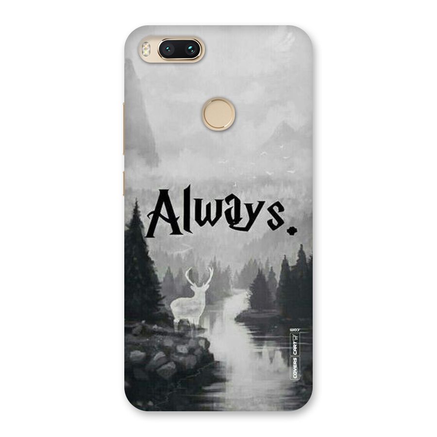 Invisible Deer Back Case for Mi A1