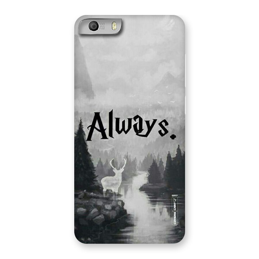 Invisible Deer Back Case for Micromax Canvas Knight 2