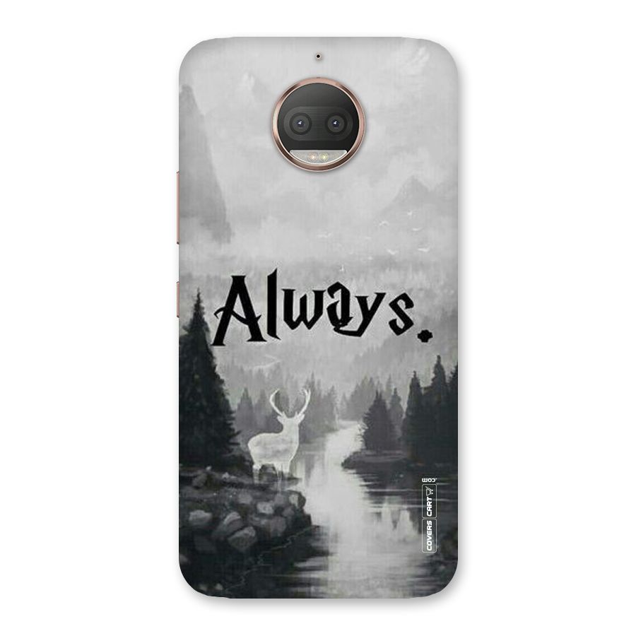 Invisible Deer Back Case for Moto G5s Plus