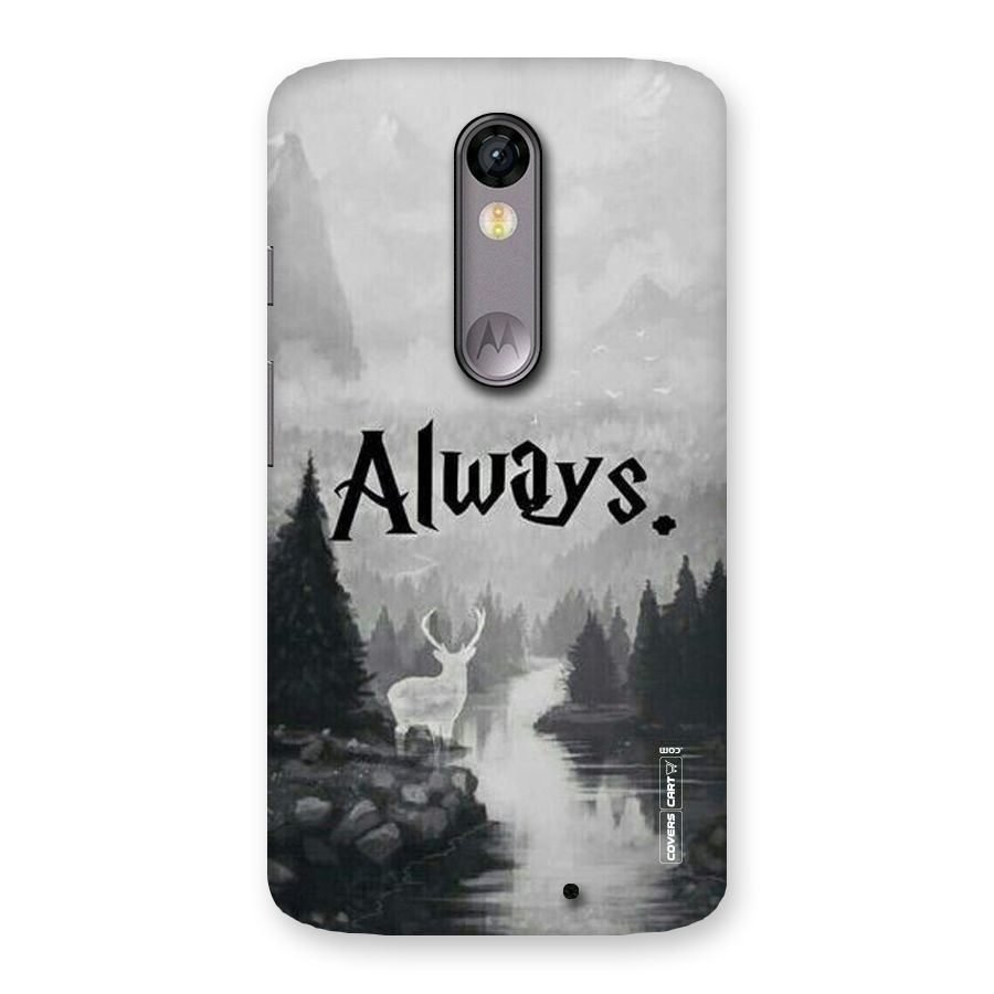 Invisible Deer Back Case for Moto X Force