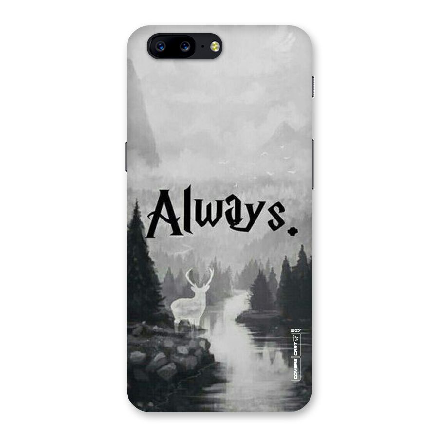 Invisible Deer Back Case for OnePlus 5