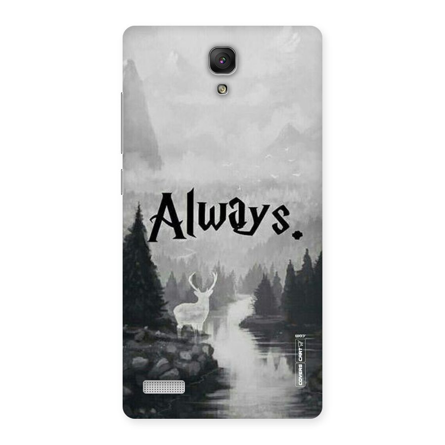Invisible Deer Back Case for Redmi Note