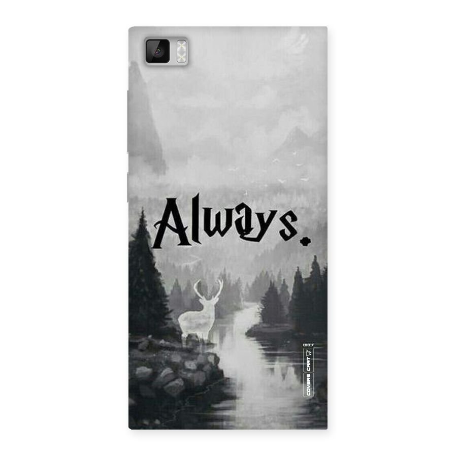 Invisible Deer Back Case for Xiaomi Mi3