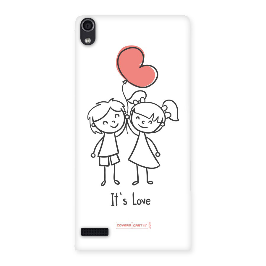 Its Love Back Case for Ascend P6