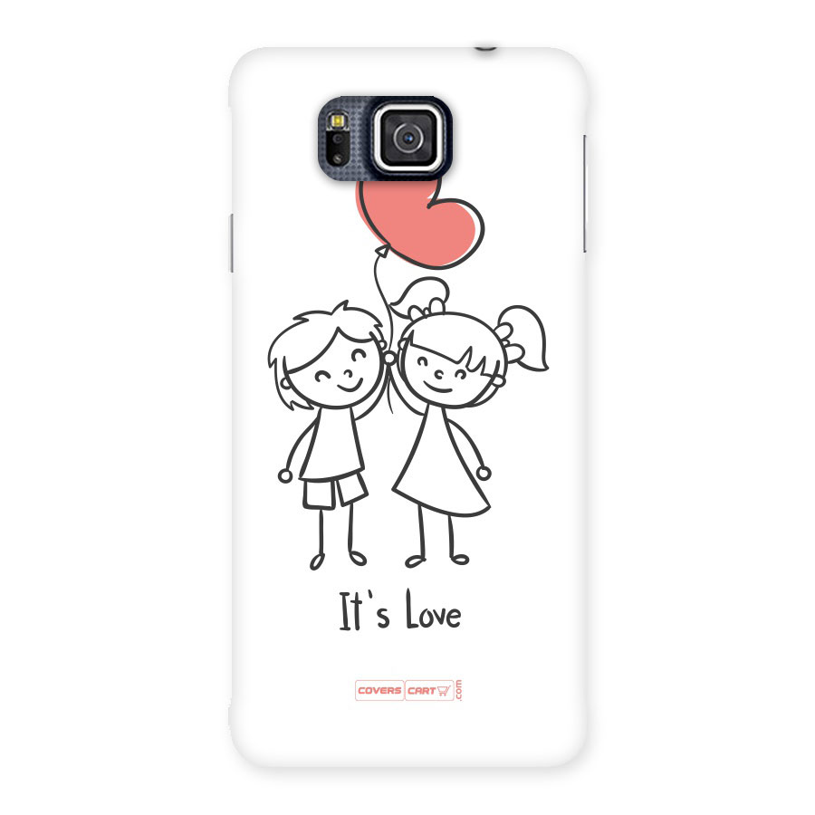 Its Love Back Case for Galaxy Alpha