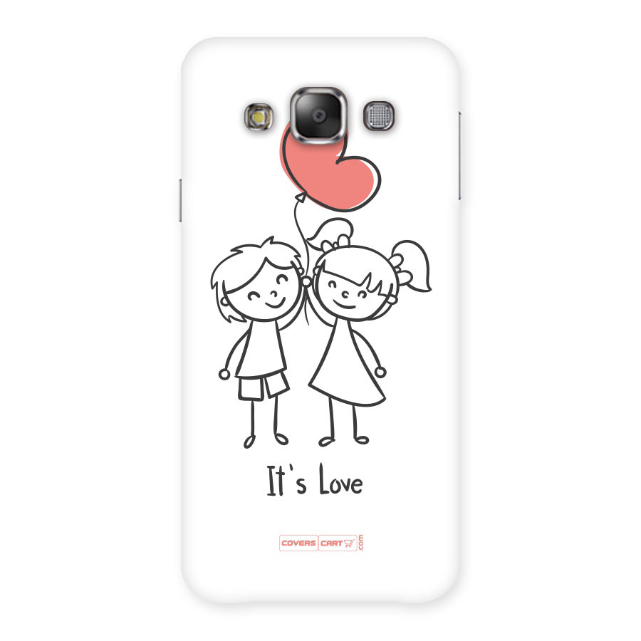 Its Love Back Case for Galaxy E7