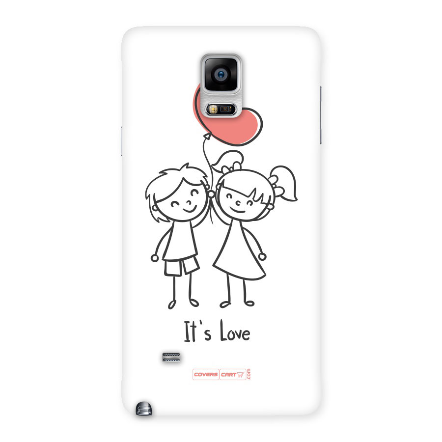 Its Love Back Case for Galaxy Note 4