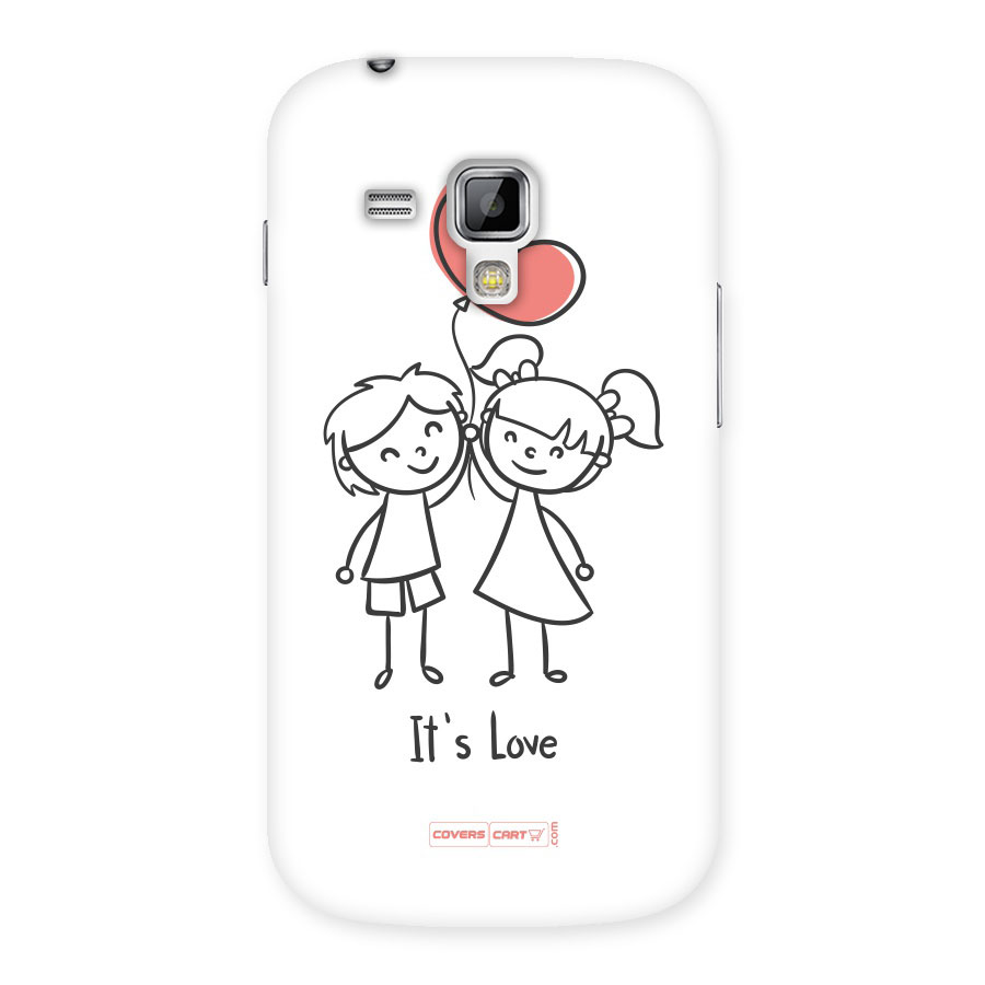 Its Love Back Case for Galaxy S Duos