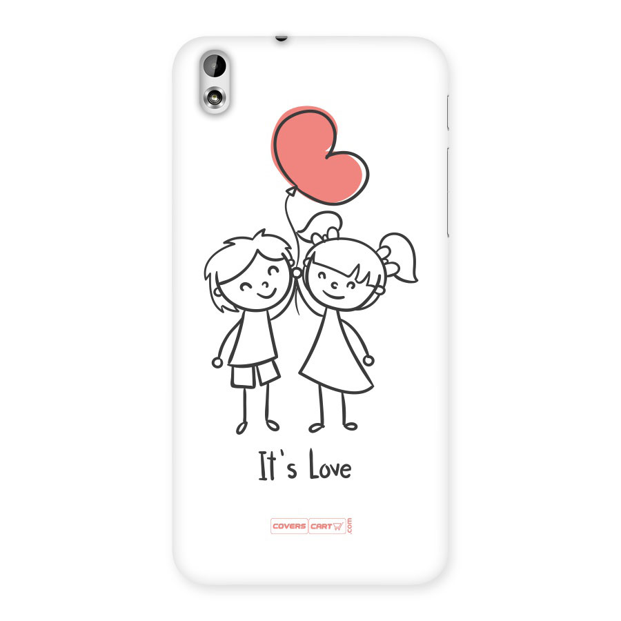 Its Love Back Case for HTC Desire 816