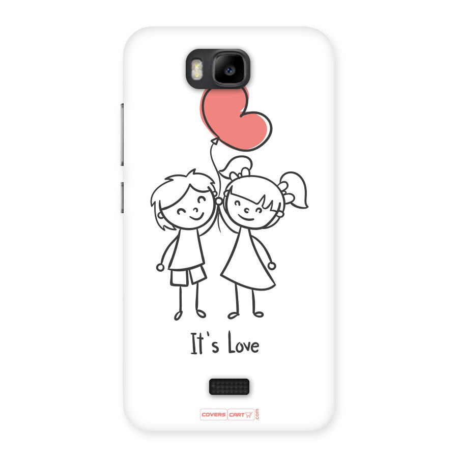 Its Love Back Case for Honor Bee