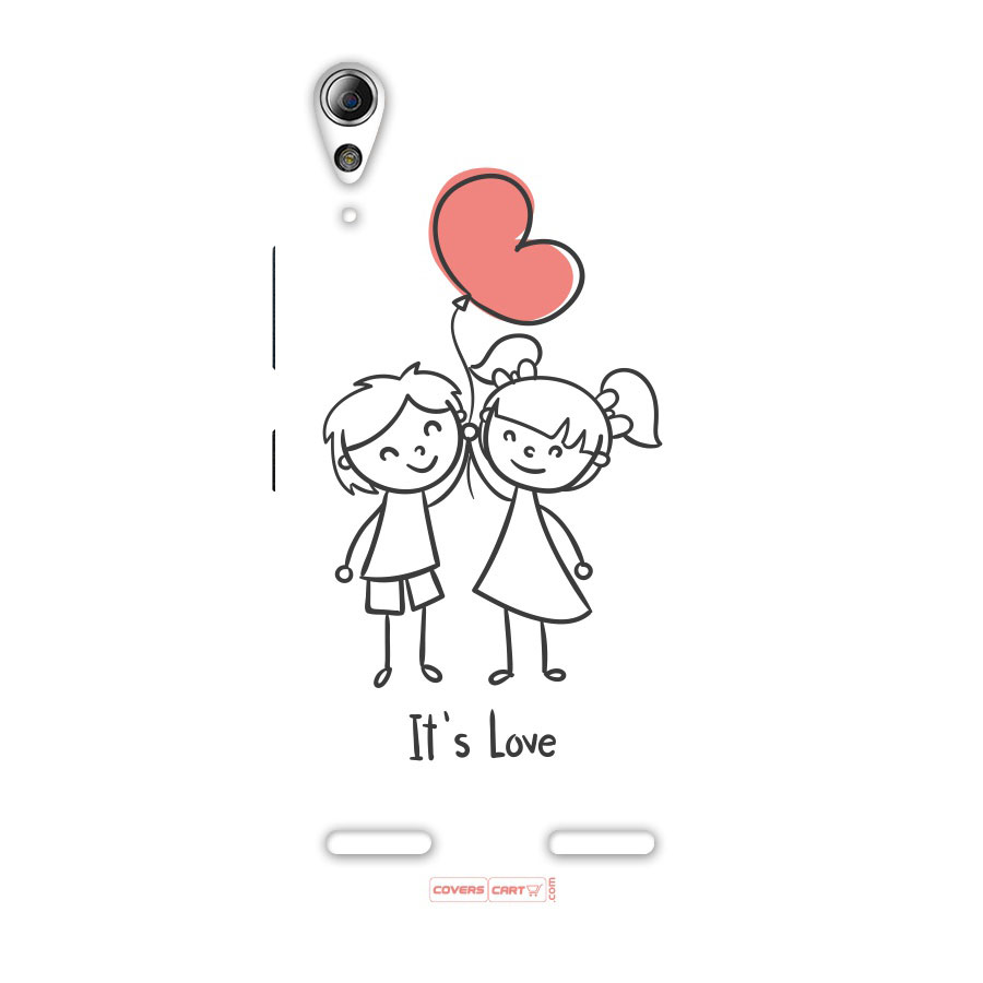 Its Love Back Case for Lenovo A6000