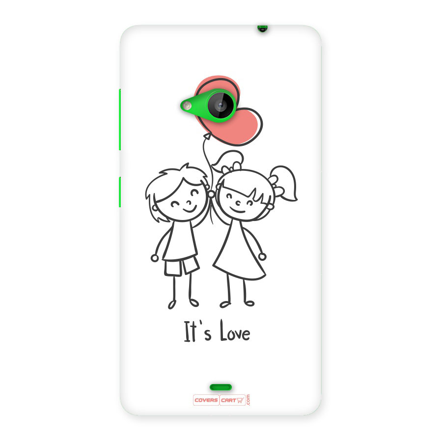 Its Love Back Case for Lumia 535