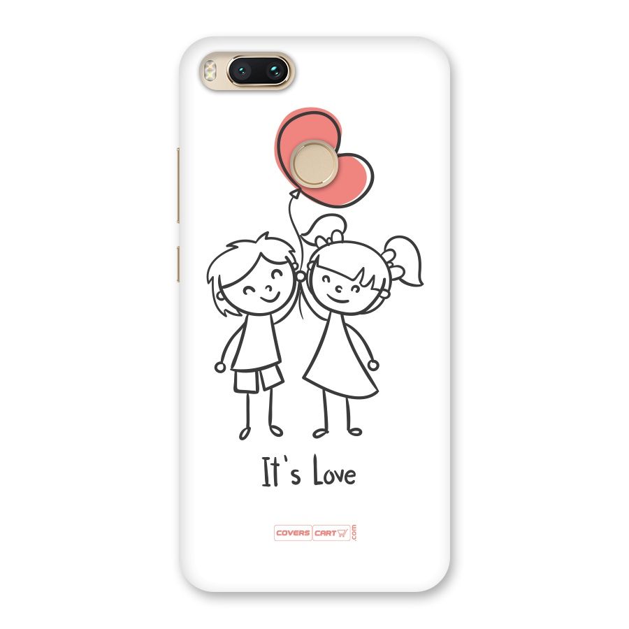 Its Love Back Case for Mi A1