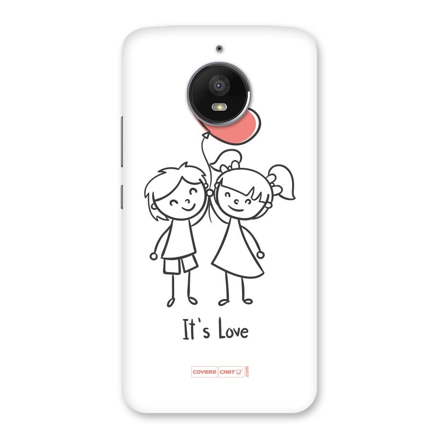 Its Love Back Case for Moto E4 Plus