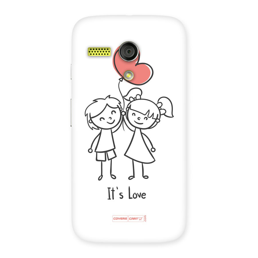 Its Love Back Case for Moto G