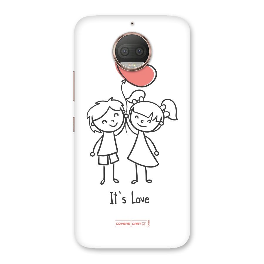 Its Love Back Case for Moto G5s Plus
