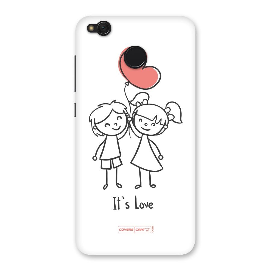 Its Love Back Case for Redmi 4