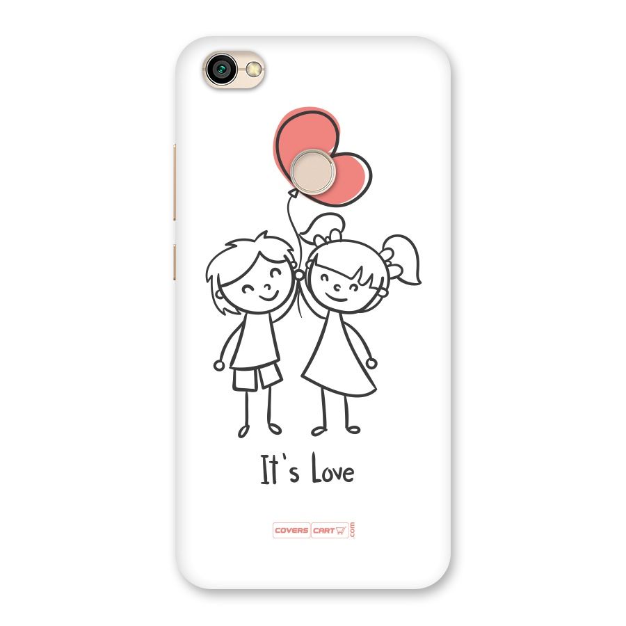 Its Love Back Case for Redmi Y1 2017