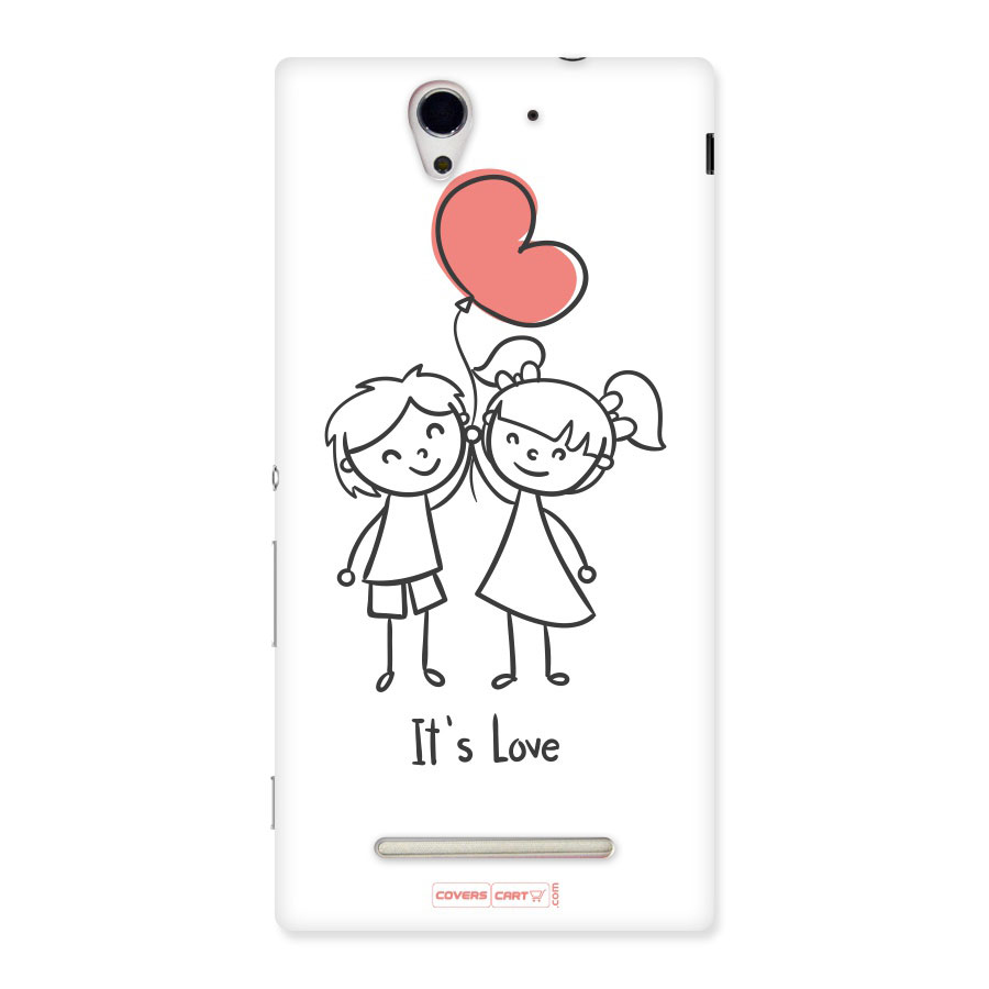 Its Love Back Case for Sony Xperia C3