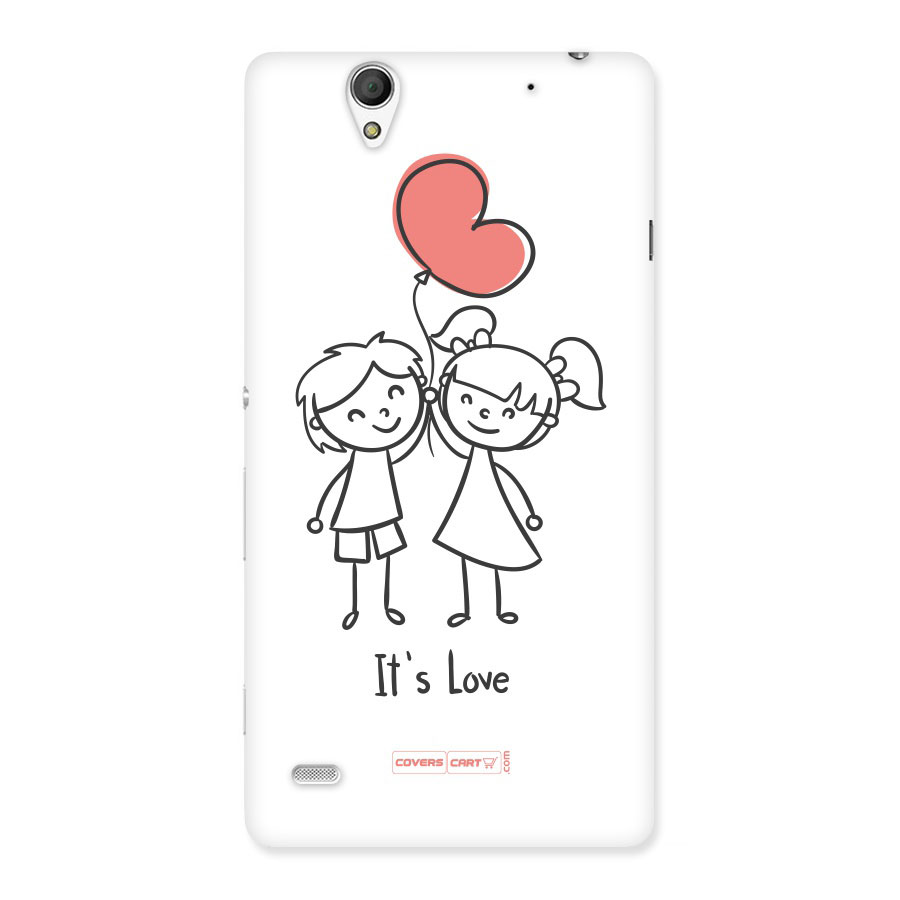 Its Love Back Case for Sony Xperia C4