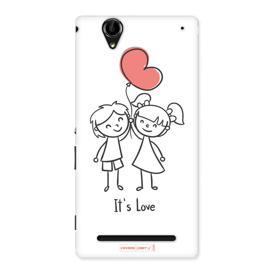 Its Love Back Case for Sony Xperia T2