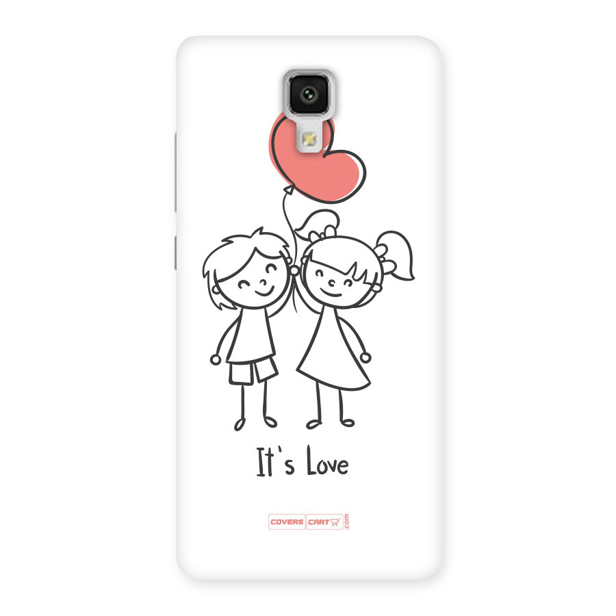 Its Love Back Case for Xiaomi Mi 4