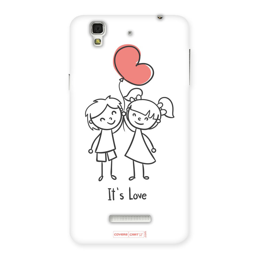 Its Love Back Case for Yu Yureka
