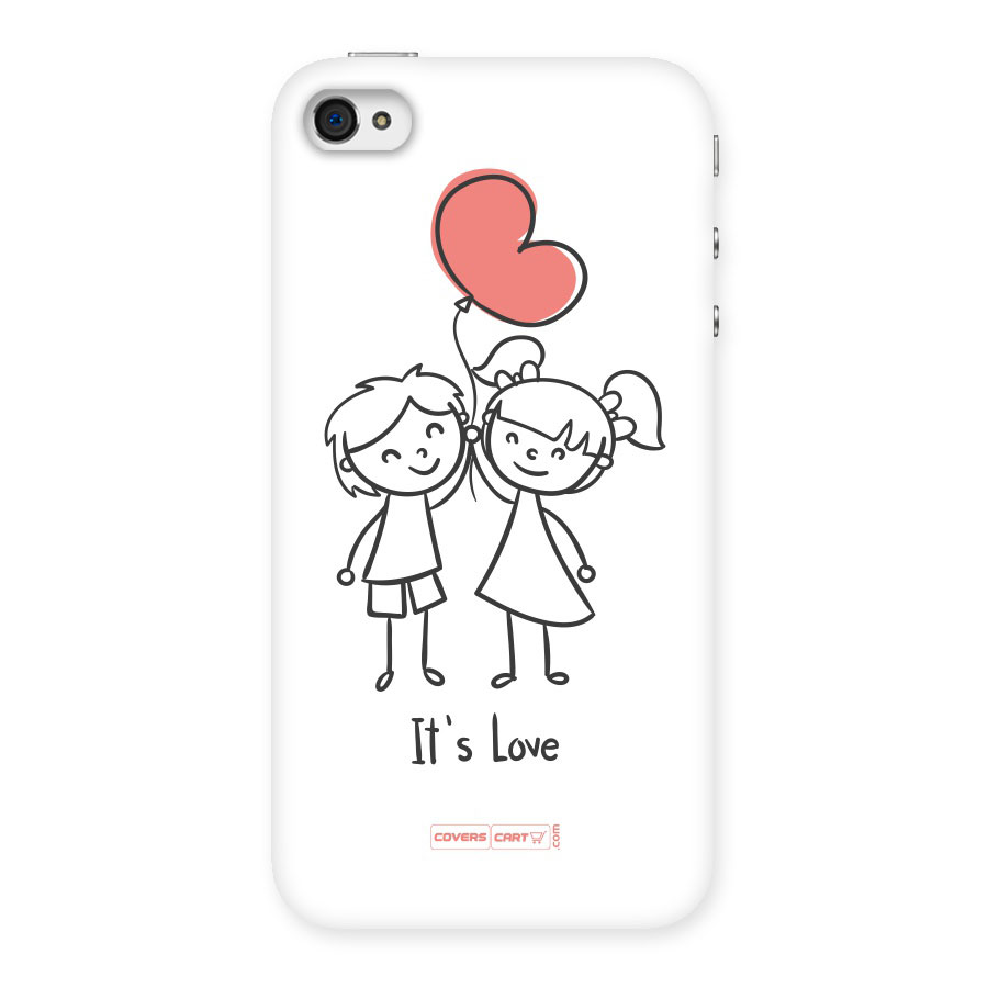 Its Love Back Case for iPhone 4 4s