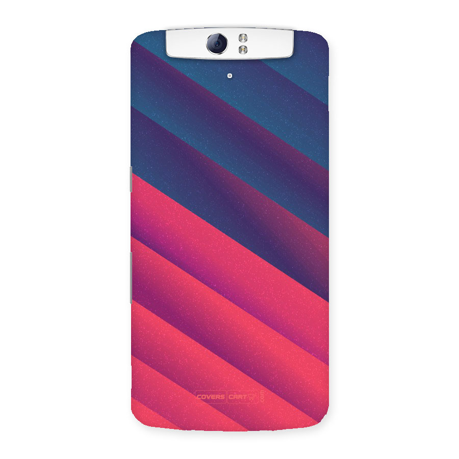 Jazzy Pattern Back Case for Oppo N1