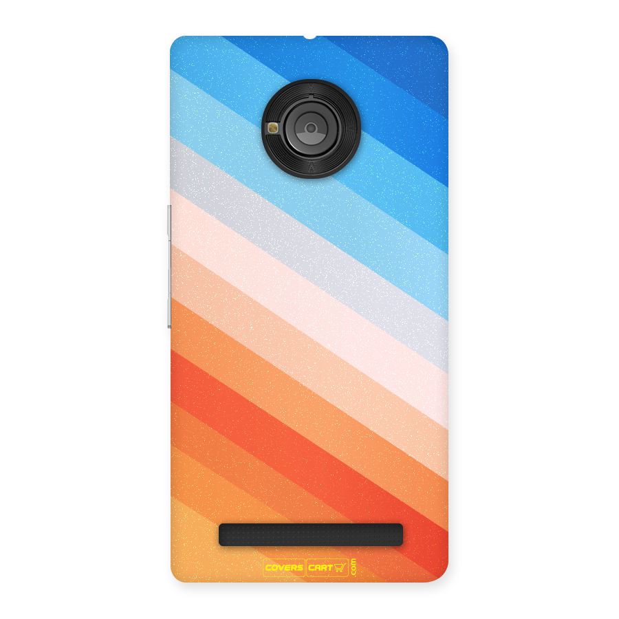 Jazzy Pattern Back Case for YU Yunique
