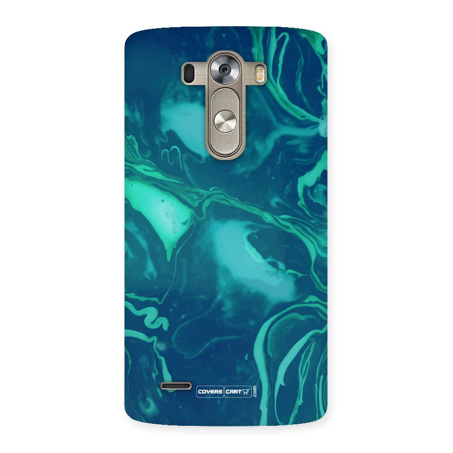 Jazzy Green Marble Texture Back Case for LG G3