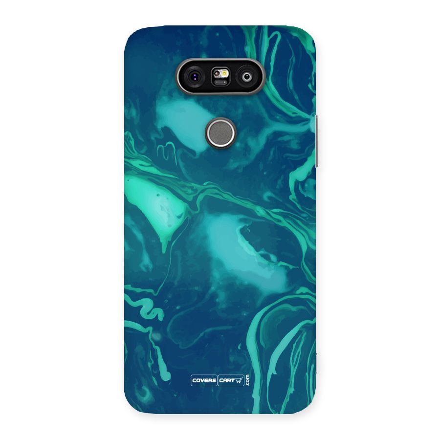Jazzy Green Marble Texture Back Case for LG G5
