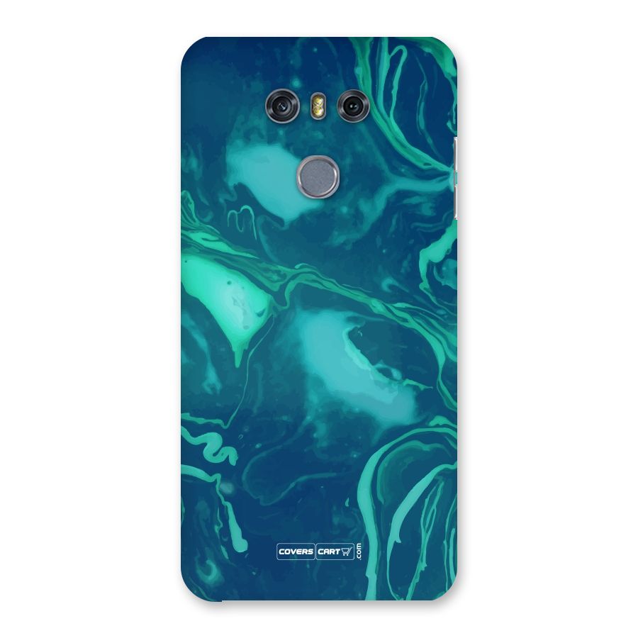 Jazzy Green Marble Texture Back Case for LG G6