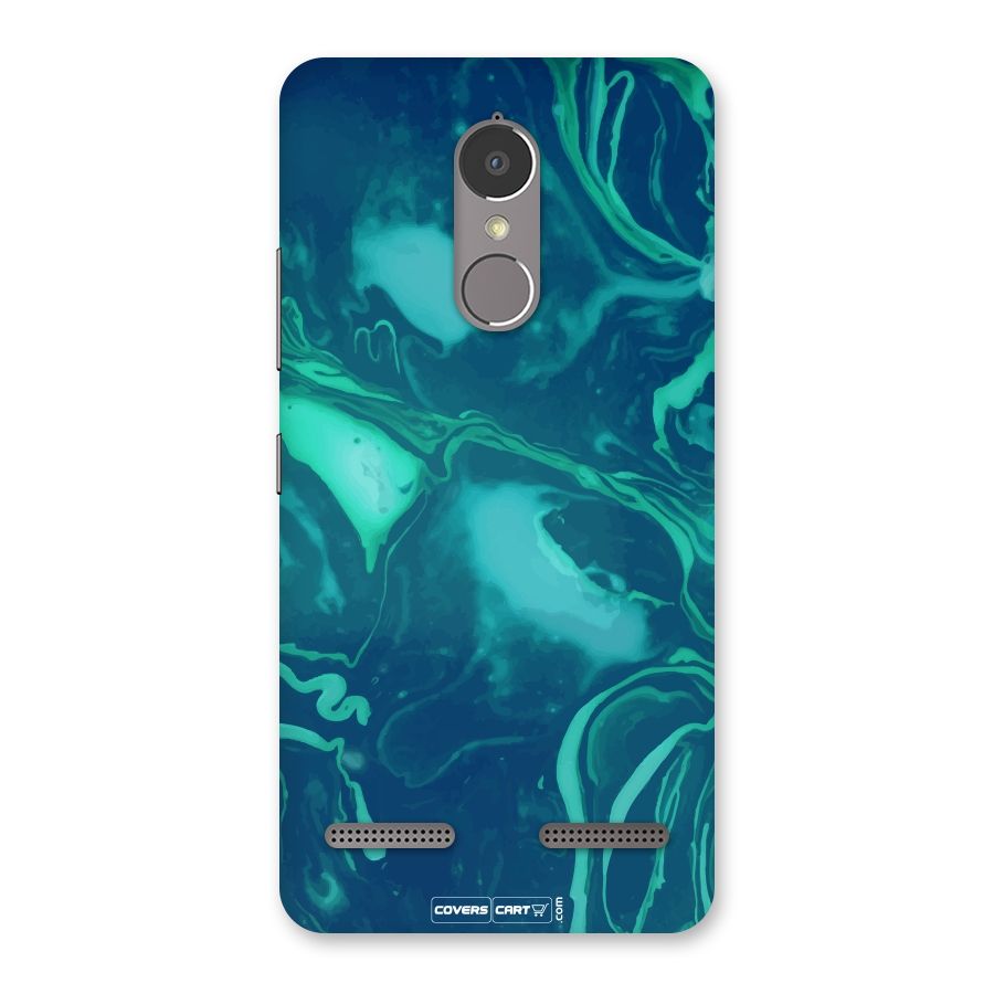 Jazzy Green Marble Texture Back Case for Lenovo K6