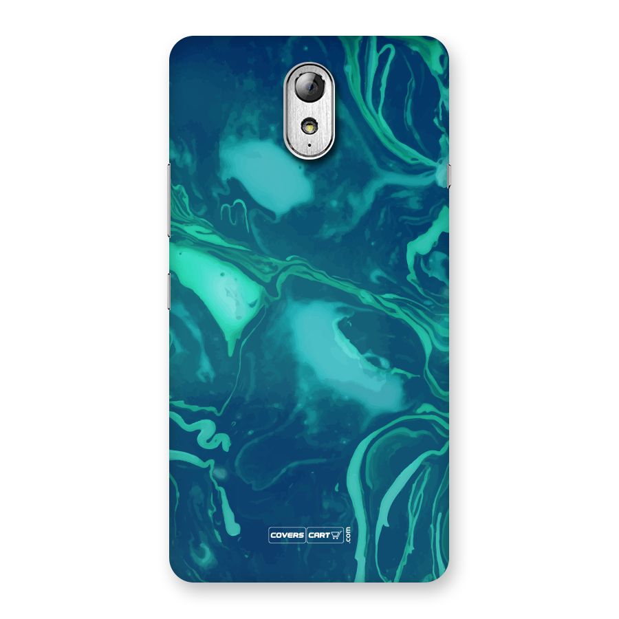 Jazzy Green Marble Texture Back Case for Lenovo Vibe P1M