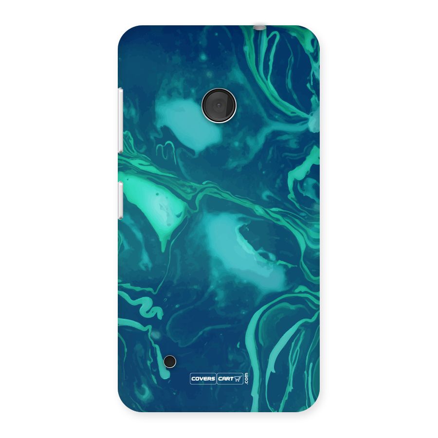 Jazzy Green Marble Texture Back Case for Lumia 530