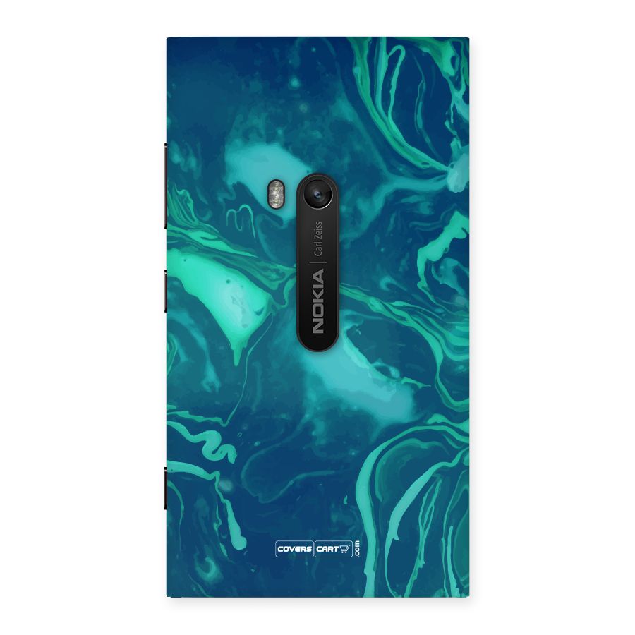 Jazzy Green Marble Texture Back Case for Lumia 920